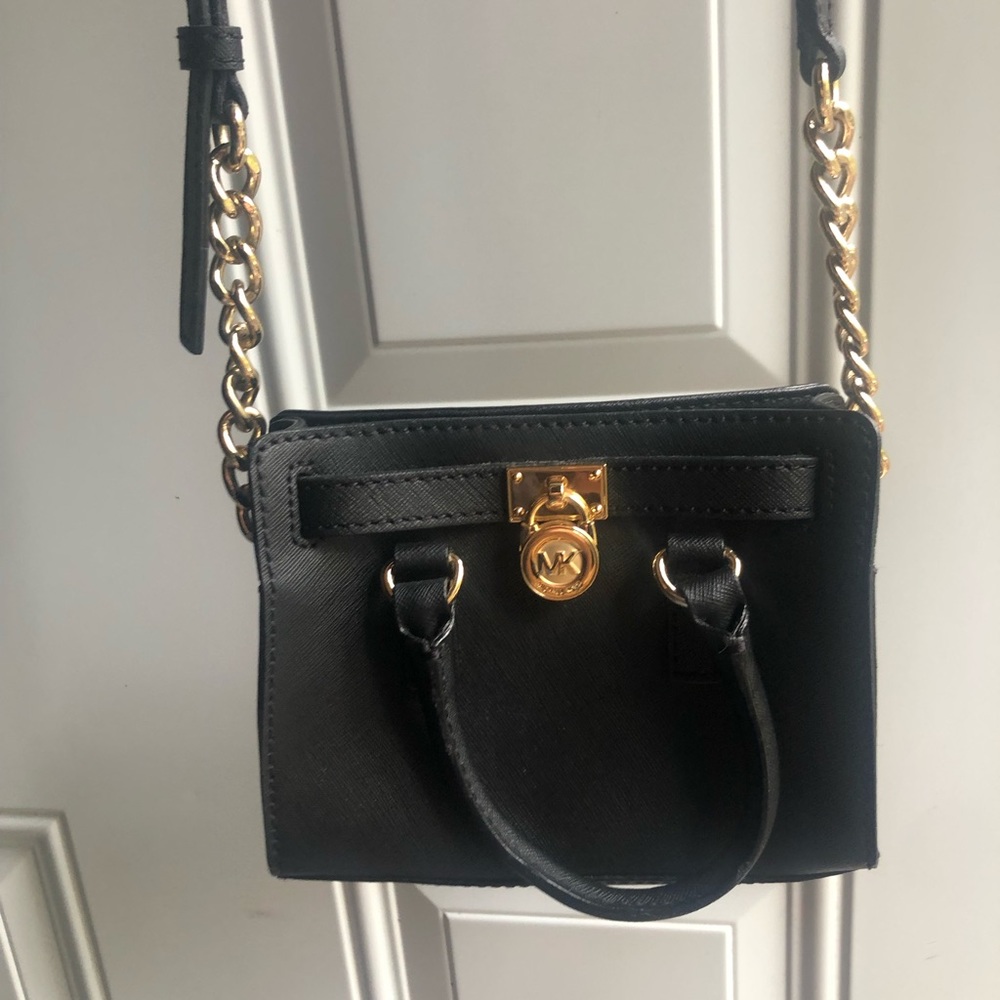 Michael Kors mini black purse